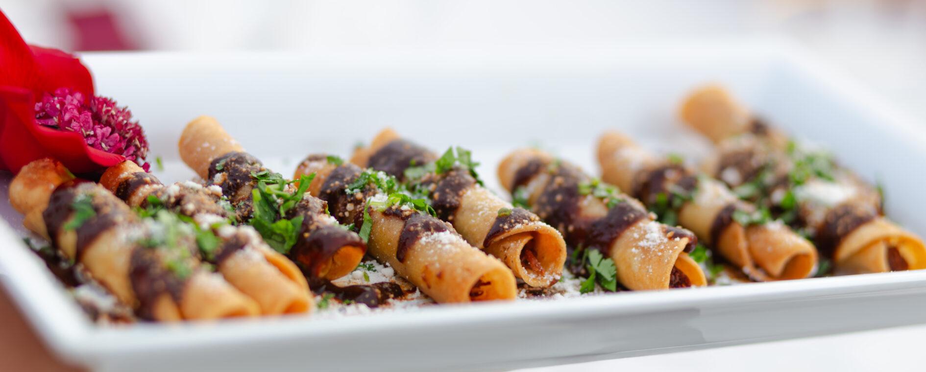 Duck taquitos