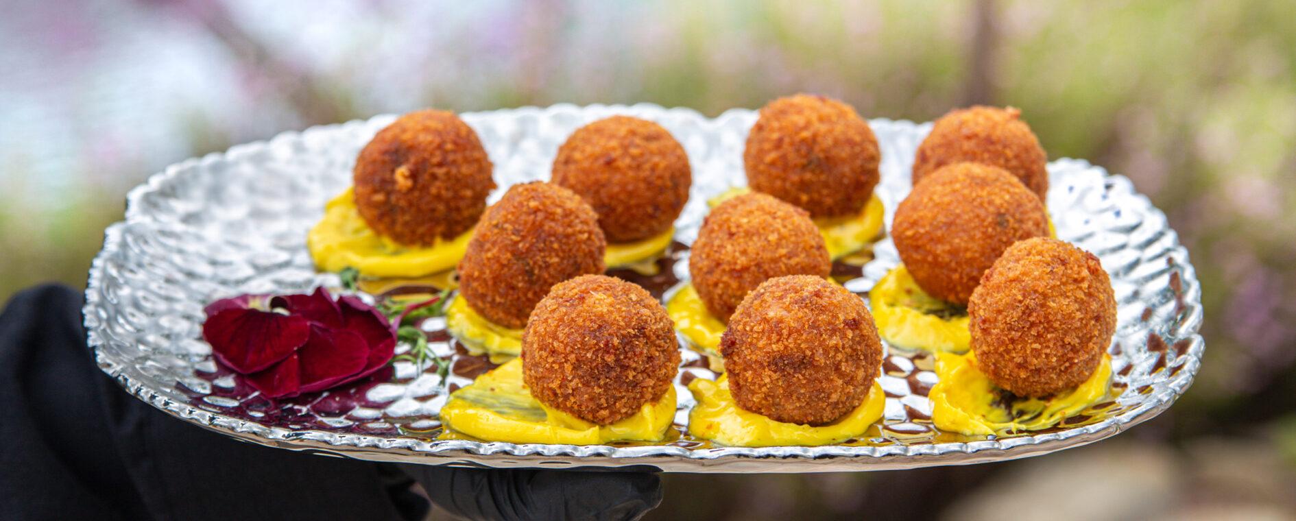 Wedding caterer in the bay area - arancini